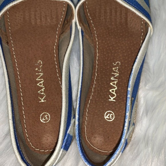 Kaanas Pineapple Espadrille Slip On Flats 🎁 - Picture 5 of 6